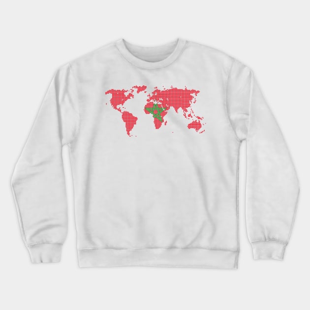 Morocco Crewneck Sweatshirt by 1STunningArt